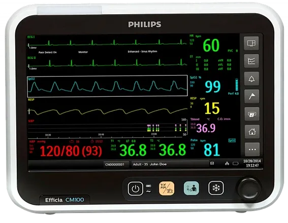 Монитор пациента Philips Efficia CM100 Монитор пациента Philips Efficia CM100